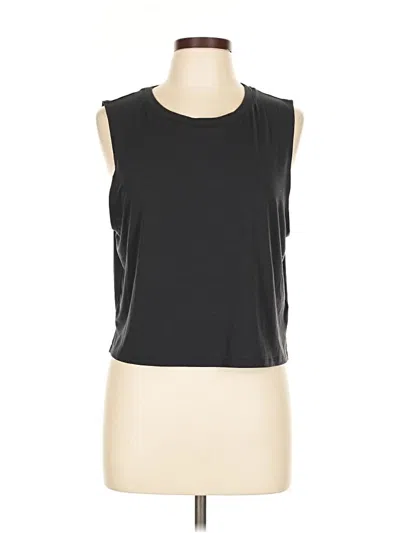 Pre-owned Gap Fit Sleeveless T-shirt In Black
