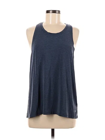 Pre-owned Gap Fit Sleeveless T-shirt In Blue