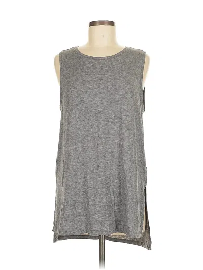 Pre-owned Gap Fit Sleeveless T-shirt In Gray