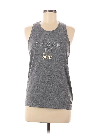 Pre-owned Gap Fit Sleeveless T-shirt In Gray