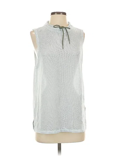 Pre-owned Gap Fit Sleeveless T-shirt In Silver