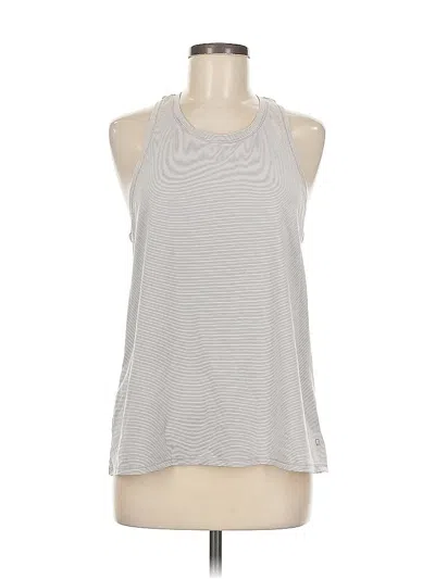 Pre-owned Gap Fit Sleeveless T-shirt In Silver