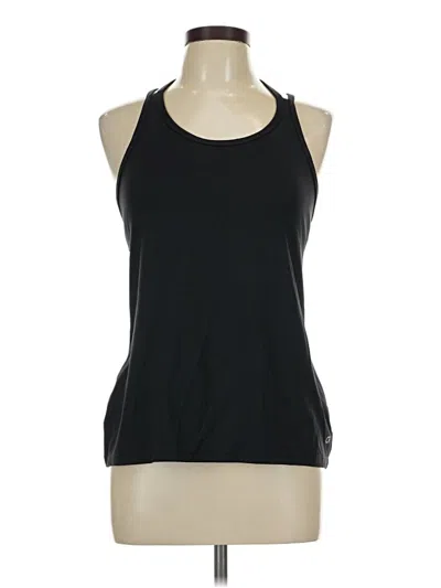 Pre-owned Gap Fit Sleeveless Top Black Halter Neckline Tops