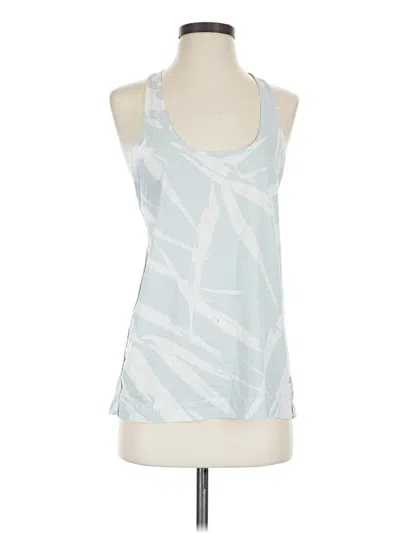 Pre-owned Gap Fit Sleeveless Top Blue Halter Neckline Tops
