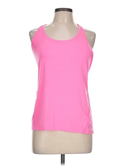 Pre-owned Gap Fit Sleeveless Top Pink Halter Neckline Tops