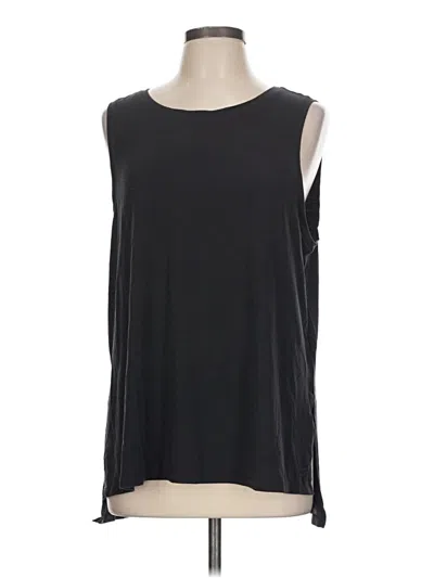 Pre-owned Gap Fit Sleeveless T-shirt In Black