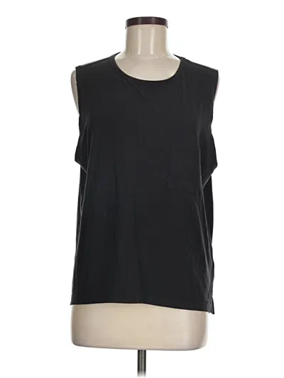 Pre-owned Gap Fit Sleeveless T-shirt In Black
