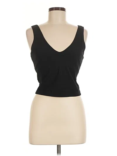 Pre-owned Gap Fit Sleeveless T-shirt In Black
