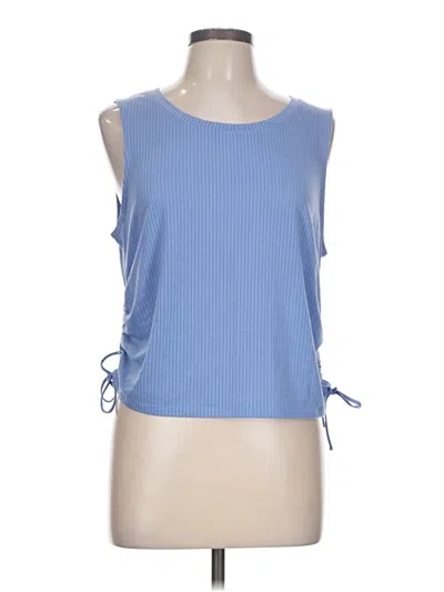 Pre-owned Gap Fit Sleeveless T-shirt In Blue