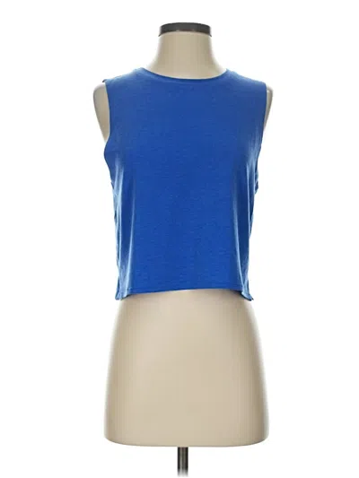Pre-owned Gap Fit Sleeveless T-shirt In Blue
