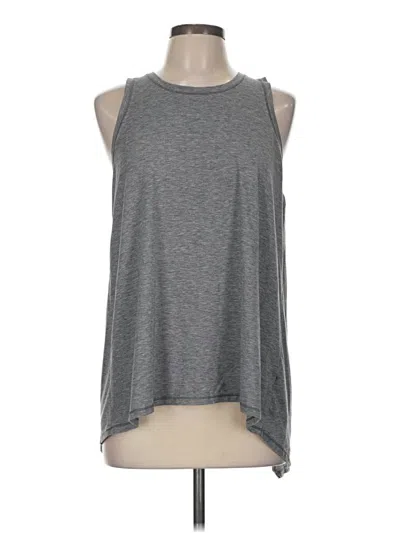 Pre-owned Gap Fit Sleeveless T-shirt In Gray