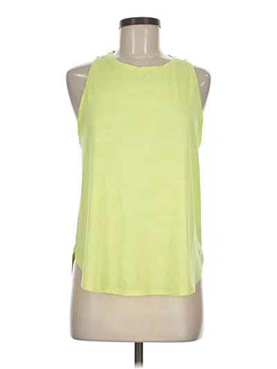 Pre-owned Gap Fit Sleeveless T-shirt In Green