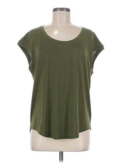 Pre-owned Gap Fit Sleeveless T-shirt In Green