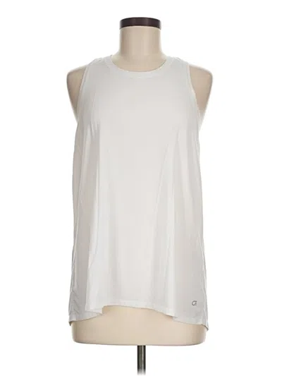 Pre-owned Gap Fit Sleeveless T-shirt In White