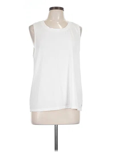 Pre-owned Gap Fit Sleeveless T-shirt In White