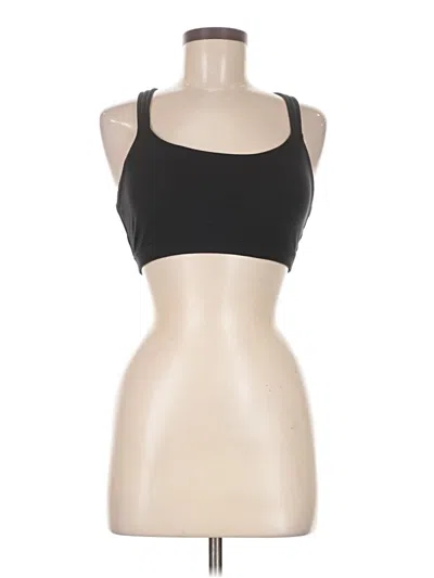 Pre-owned Gap Fit Sports Bra In Black