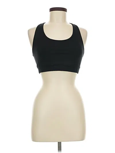 Pre-owned Gap Fit Sports Bra In Black