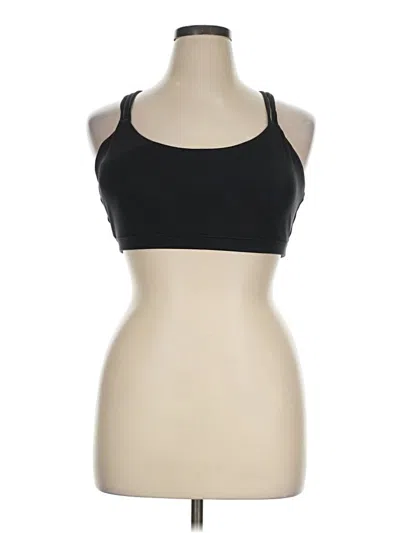 Pre-owned Gap Fit Sports Bra In Black