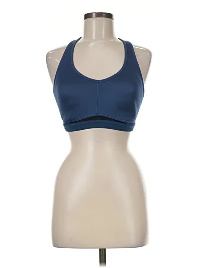 Pre-owned Gap Fit Sports Bra In Blue