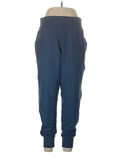 Pre-owned Gap Fit Sweatpants In Blue