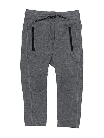 Pre-owned Gap Fit Kids' Sweatpants In Gray