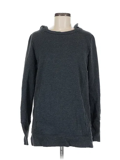 Pre-owned Gap Fit Sweatshirt In Gray