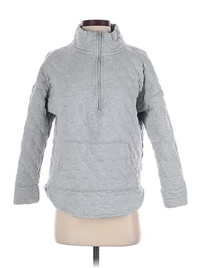Pre-owned Gap Fit Sweatshirt In Gray