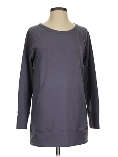 Pre-owned Gap Fit Sweatshirt In Gray