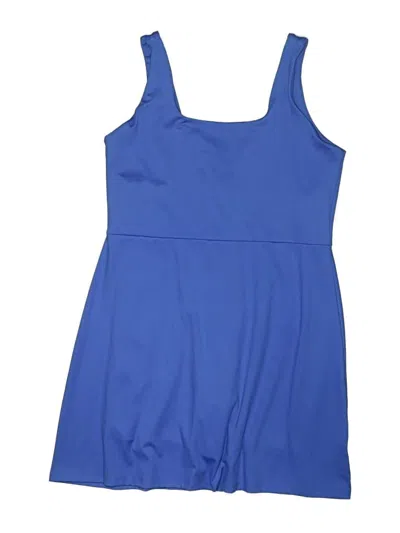 Pre-owned Gap Fit Swimsuit Cover Up In Blue