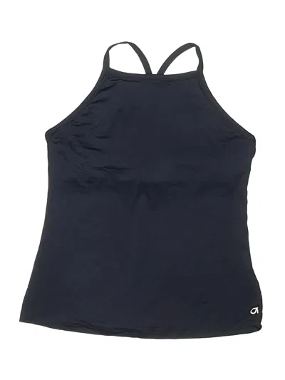 Pre-owned Gap Fit Swimsuit Top Black Swimwear