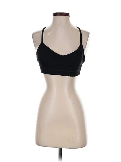 Pre-owned Gap Fit Tank Top Black Halter Neckline Tops