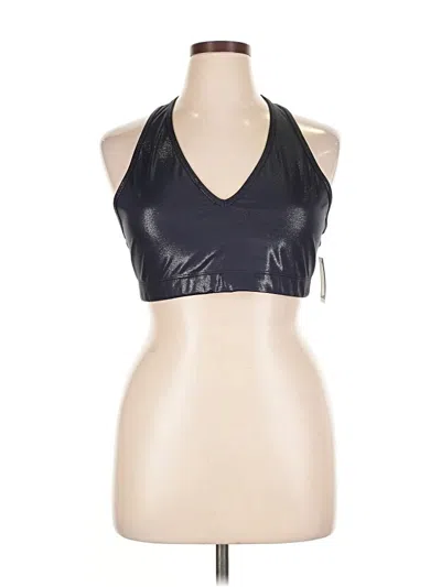 Pre-owned Gap Fit Tank Top Black Halter Neckline Tops