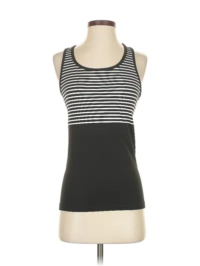 Pre-owned Gap Fit Tank Top Black Halter Neckline Tops