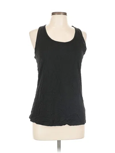 Pre-owned Gap Fit Tank Top Black Halter Neckline Tops
