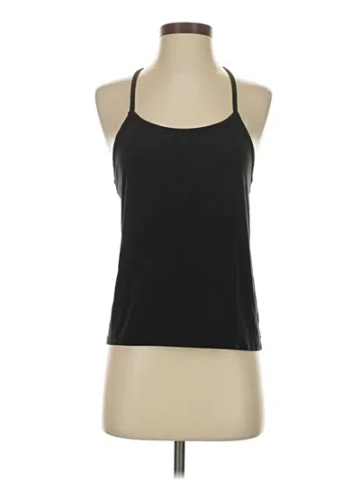 Pre-owned Gap Fit Tank Top Black Halter Neckline Tops
