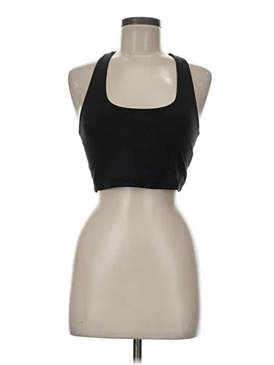 Pre-owned Gap Fit Tank Top Black Halter Neckline Tops