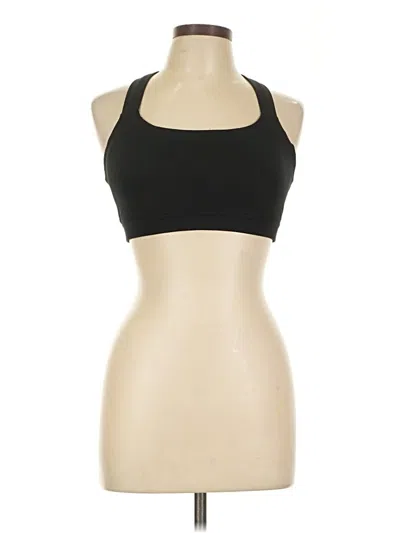Pre-owned Gap Fit Tank Top Black Halter Neckline Tops