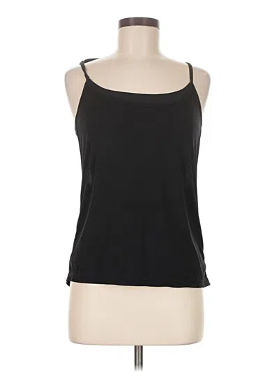 Pre-owned Gap Fit Tank Top Black Halter Neckline Tops