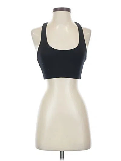 Pre-owned Gap Fit Tank Top Black Halter Neckline Tops