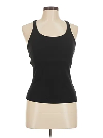 Pre-owned Gap Fit Tank Top Black Halter Neckline Tops