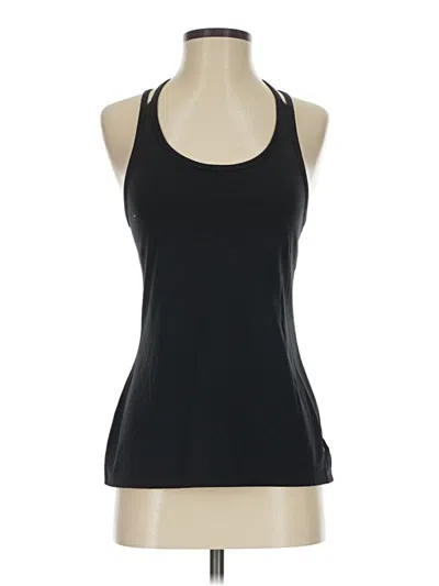 Pre-owned Gap Fit Tank Top Black Halter Neckline Tops