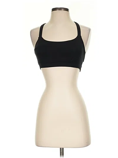 Pre-owned Gap Fit Tank Top Black Halter Neckline Tops
