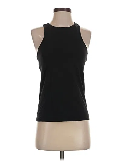 Pre-owned Gap Fit Tank Top Black Halter Neckline Tops
