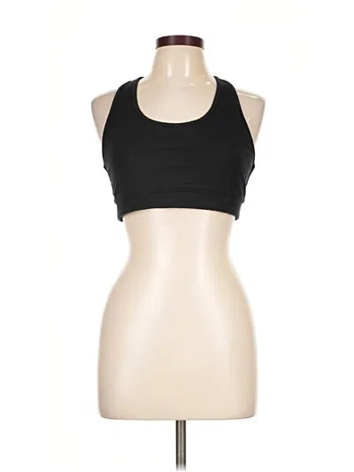 Pre-owned Gap Fit Tank Top Black Halter Neckline Tops