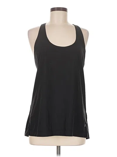 Pre-owned Gap Fit Tank Top Black Halter Neckline Tops