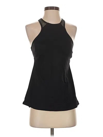Pre-owned Gap Fit Tank Top Black Halter Neckline Tops