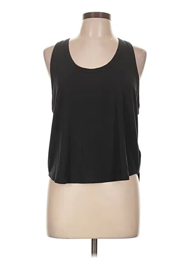 Pre-owned Gap Fit Tank Top Black Halter Neckline Tops