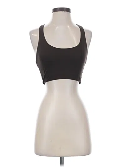 Pre-owned Gap Fit Tank Top Black Halter Neckline Tops