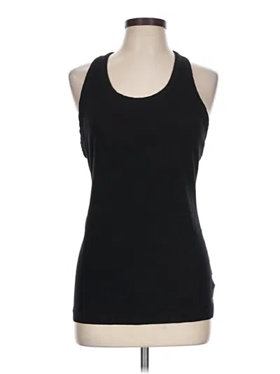 Pre-owned Gap Fit Tank Top Black Halter Neckline Tops