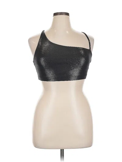 Pre-owned Gap Fit Tank Top Black Strapless Neckline Tops